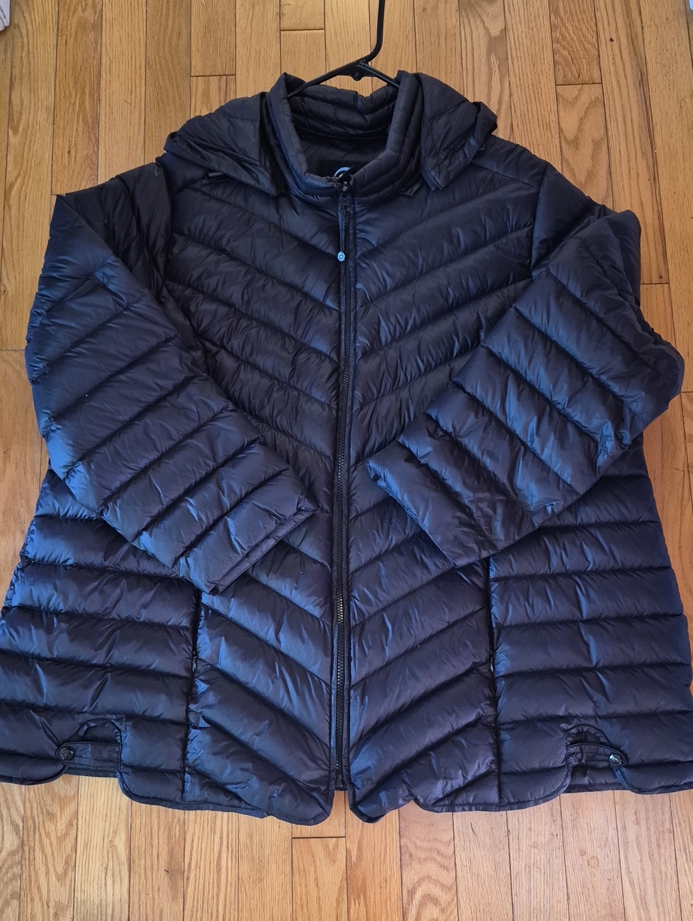 Activezone Penningtons Down Puffer Jacket Black 3X